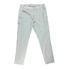 Men’s Bylt Everyday Pant 2.0 Heather Gray Chino 36X30 Slim Fit Performance