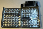 VINTAGE Marathon Cigarette Case LIGHTER Art Deco Enamel Tortoiseshell Silver — photo 3