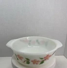 Anchor Hocking Fire King  Casserole 1-1/2 QT #447  Peach Blossom VTG  READ Below