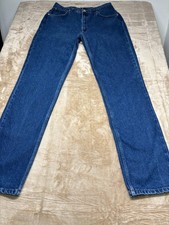 Vintage Valentino Jeans Mens Blue US Measure 32"x34" Designer Straight Leg Italy