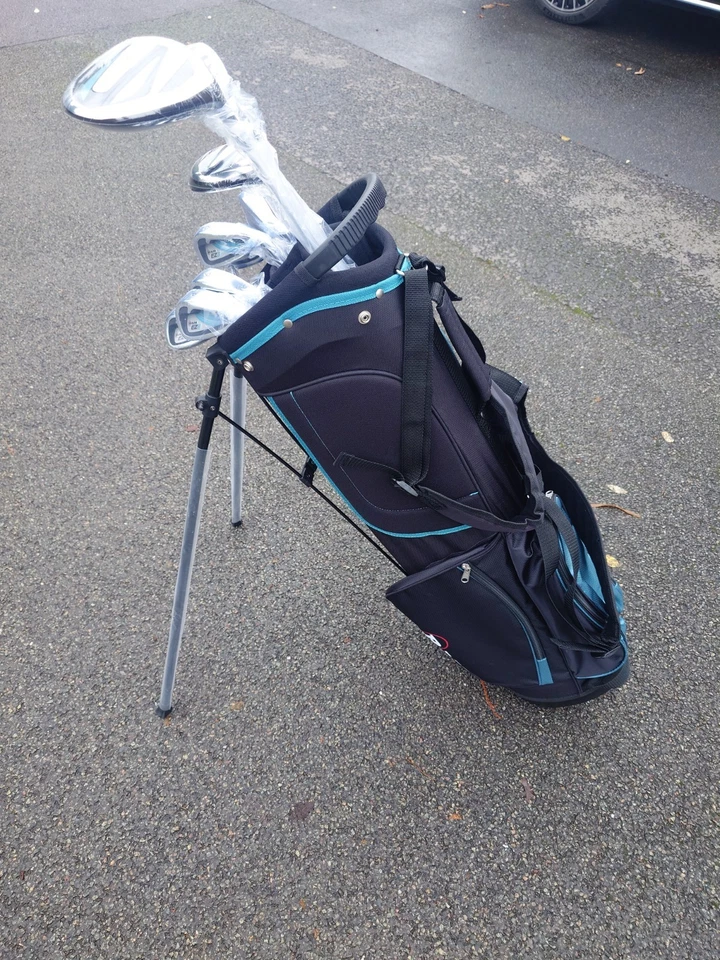 Ram Golf EZ3 Ladies Petite Golf Clubs Set with Stand Bag - Black/Green - Image 3 of 4