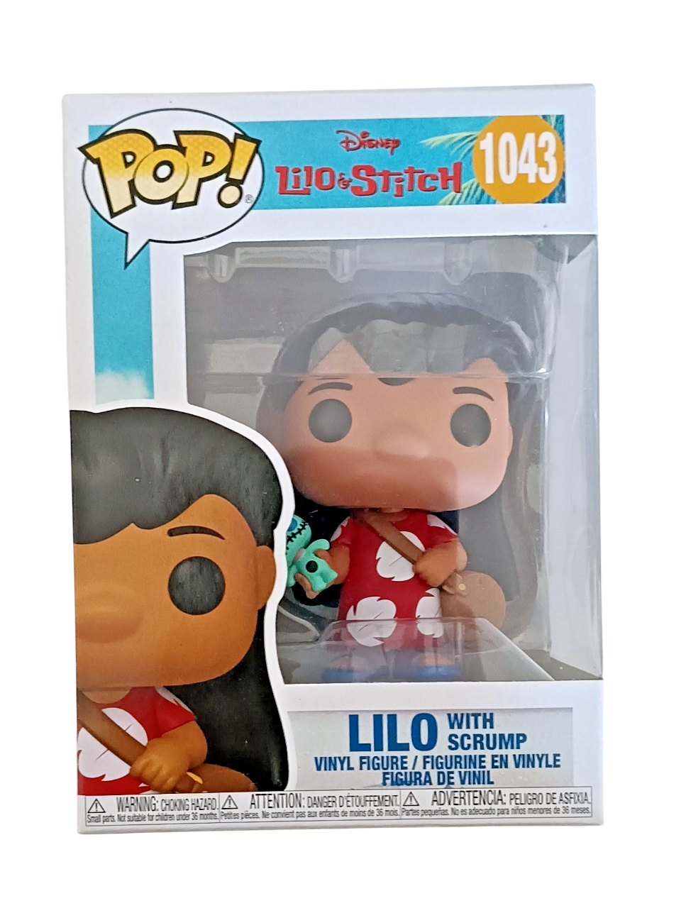 Funko Pop! Disney Lilo Y Stitch Figura De Vinilo Lilo Con Scrump - Imagen 2