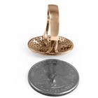 14k Solid Rose Gold Lab Grown Diamonds Bella Swan's Style Engagement Ring R2335 — photo 4
