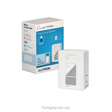 Caseta Smart Lighting Lamp Dimmer for Table Lamps, 100W LED Bulbs (PD-3PCL-WH)