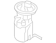 Genuine Volkswagen Fuel Pump and Sender Assembly 5QM-919-051-H