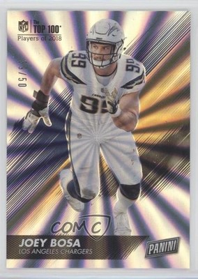 2018 Panini Day The Top 100 Rainbow Spokes 39/50 Joey Bosa #37 1j8