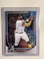 2025 Bowman - Ronald Acuña Jr. #21 Chrome Mojo Refractor