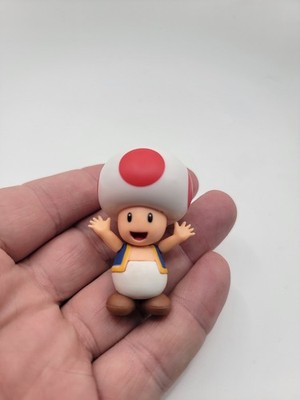 Super Mario Red Toad Jakks Pacific Nintendo 3  Action Figure 2023