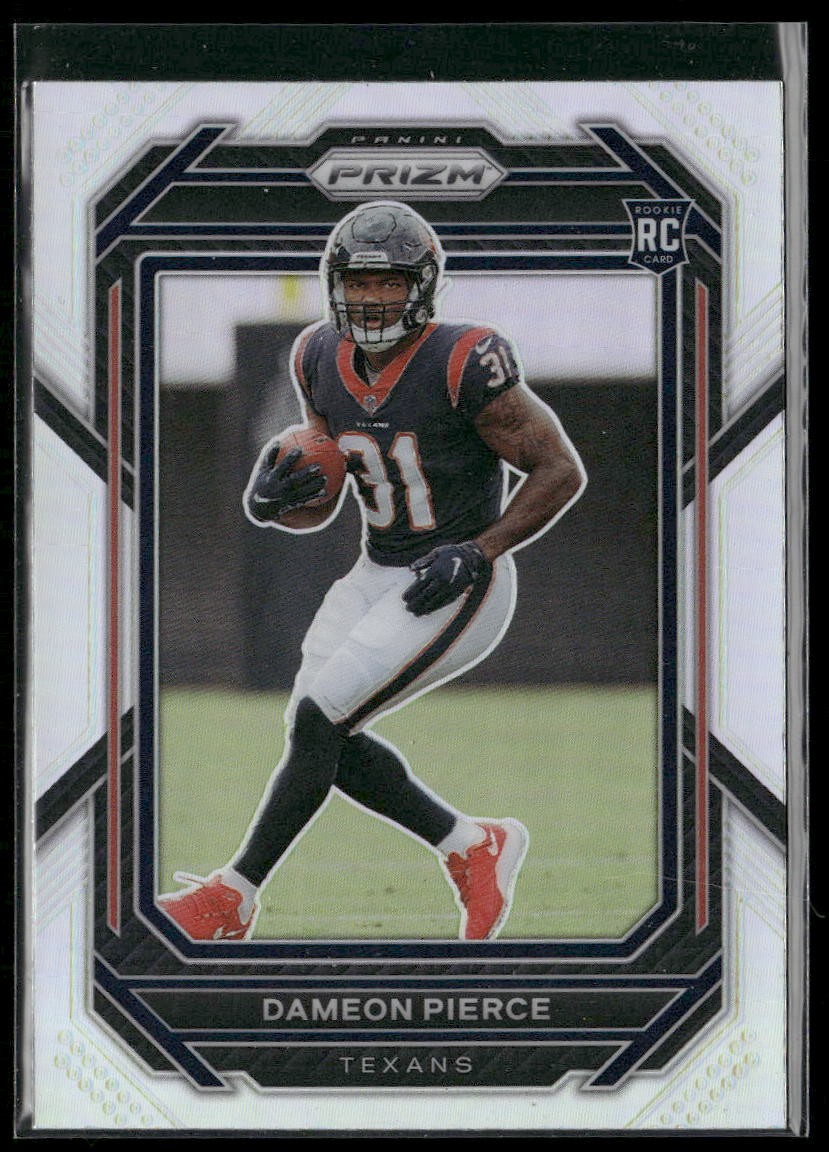 Rookie 2022 Panini Prizm #322 Dameon Pierce Silver