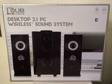 Qub Works Desktop 2.1 PC Wireless Sound Syste...