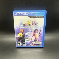 Final Fantasy X X-2 HD Remaster PS Vita Complete CIB w/ Insert Tested