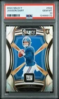 Jaxson Dart Select XRC New York Giants Rookie Phenom Case Hit SSP PSA 10