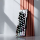 MK61 USB Gaming Mechanical Keyboard 61-Key Red Switch RGB Hot-Swap