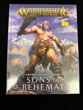 Warhammer AoS Destruction Battletome Sons of Behemat Lot C Rulebook HC SEALED