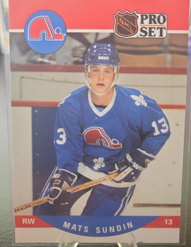 Mats Sundin #636 1990 Pro Set card