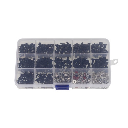 M3 M4 Metal Screws Nuts Box Set For 1/10 RC Crawler Car Axial SCX10 TRX4 Redcat - Picture 2 of 10