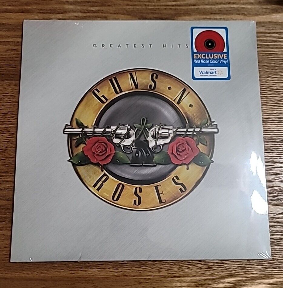 Guns N' Roses - Greatest Hits - Red Rose Vinyl 1 LP Walmart Exclusive New Sealed