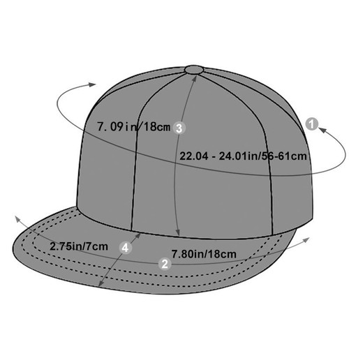 Baseball Cap La Hat Snapback Adjustable Los Angeles Califonia Hip Hop Flat Men - Picture 15 of 28