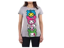 NEW Tokidoki Toki Totem Featuring Bruttino, Polpettina, Carina & Bastardio Shirt
