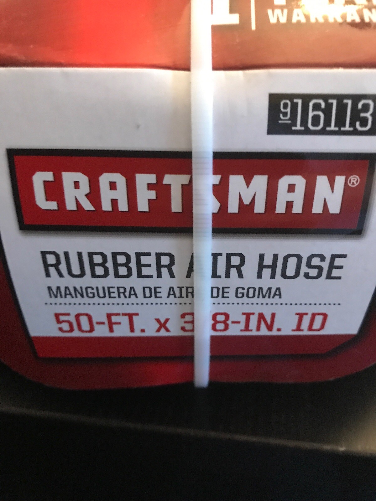 Craftsman 3/8 Drive Heavy Duty Air Ratchet Wrench w Adapter &  50&rsquo; Air Hose!