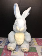 VGUC-Vintage-13 Russ Berrie Baby s First Bunny Plush Rattle Stuffed Animal