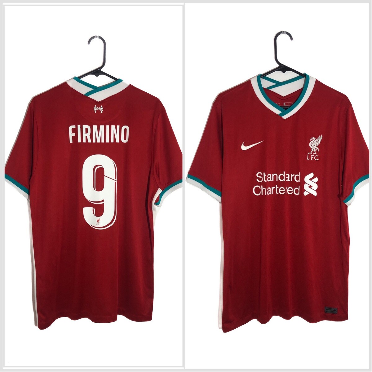 リバプールFC Firmino 9 シャツ XL リバプールFC Firmino 9 シャツ XL