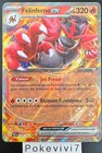 Carte Pokemon FELINFERNO 034/162 EX EV5 Ecarlate et Violet TEF FR NEUF