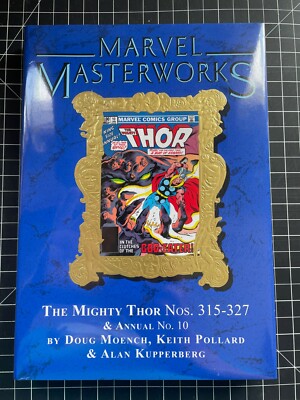 MARVEL MASTERWORKS #322 MIGHTY THOR NEW SEALED HARDCOVER DM ONLY FOIL COVER