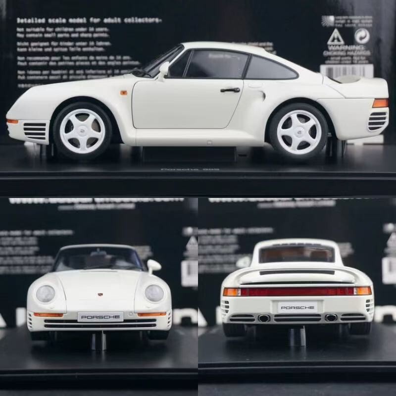SUPER RARE Autoart 1/18 Porsche 959 (White) Diecast Car Model | eBay