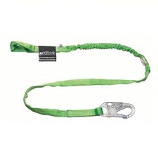 Miller 233TWLS-Z7/6FTGN 233TWLS Green Polyester Webbing Shock-Absorbing Lanyard