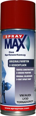 SprayMax Originalfarbton Lackspray für VW Volkswagen Audi LY3D Tornadorot 687018