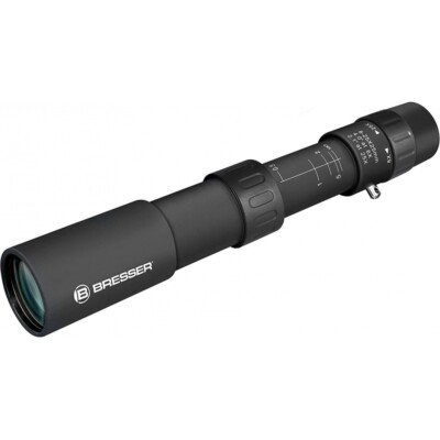 Bresser Zoomar 8 - Fernrohr - 25x25 - Monokular - kompakt - handlich - schwarz