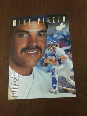1996 Leaf Studio Mike Piazza