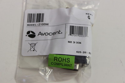 AVOCENT 210094 RJ45 TO DB9M DTE CONNECTOR FOR ESP-8 WATERS PN 668000391 NEW