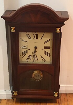 Howard Miller Mahogany Triple Chime Wall Clock Westminster St