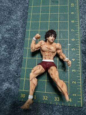 Anime Hanma Baki Character Figure Storm Model Statue Collectible Toys Broken