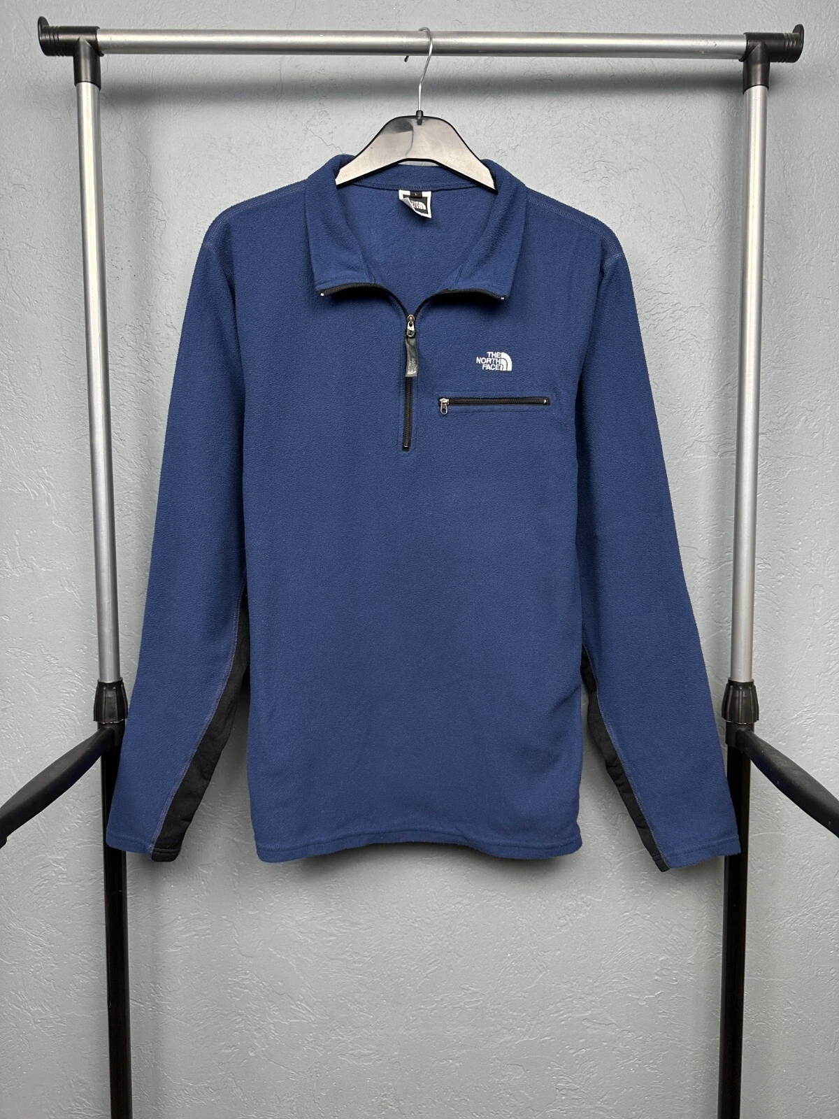 The North Face 14 Zip Fleece Mens Jacket TNF Size L