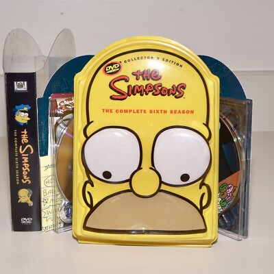 The Simpsons 6th Season Six DVD 4 Disc Set Collectors Edition
