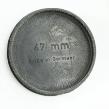 Unbranded - 47mm - Black Plastic Push-On - Front Lens Cap - Made in Germany