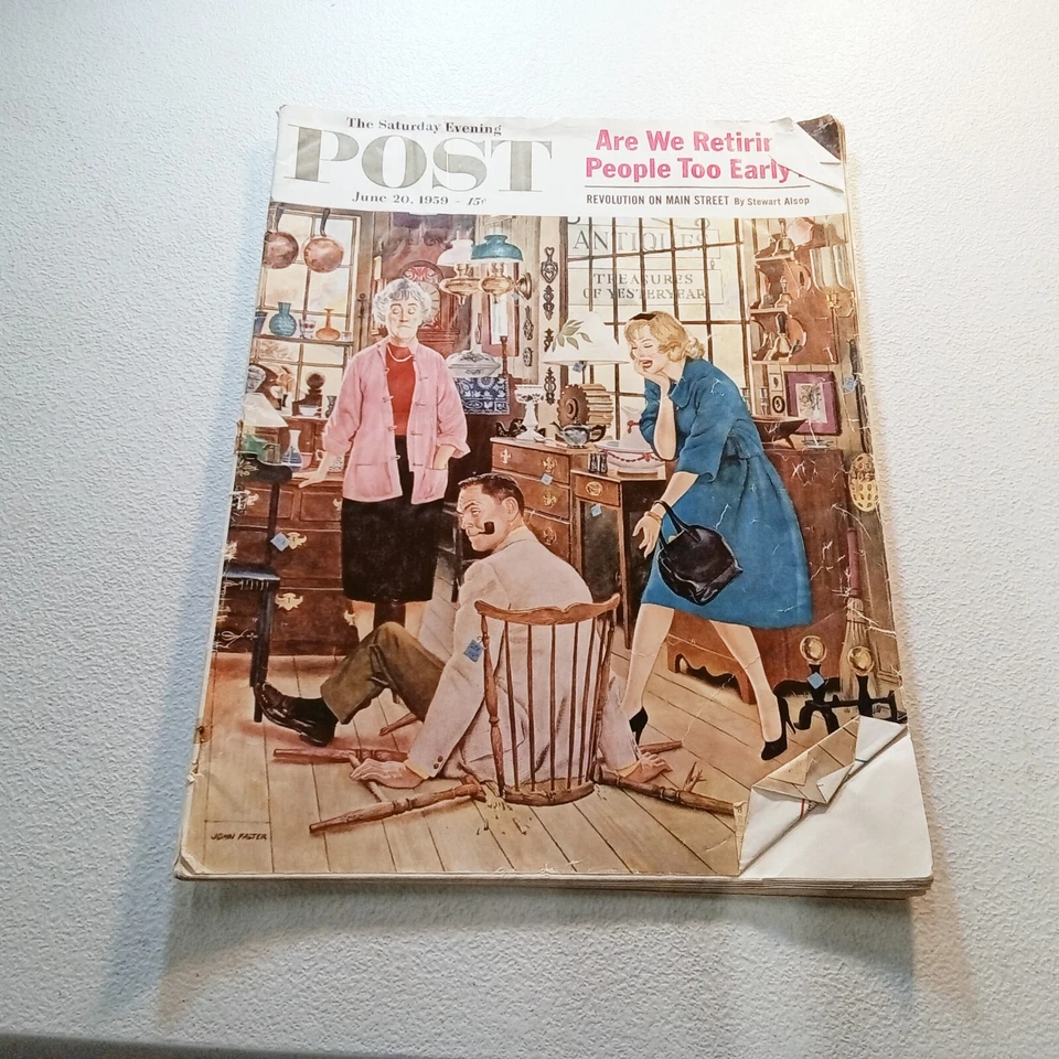 The Saturday Evening Post June 20 1959 Foto 2 de 3