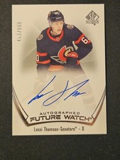 21-22 Lassi Thomson Future Watch Autographed #/999