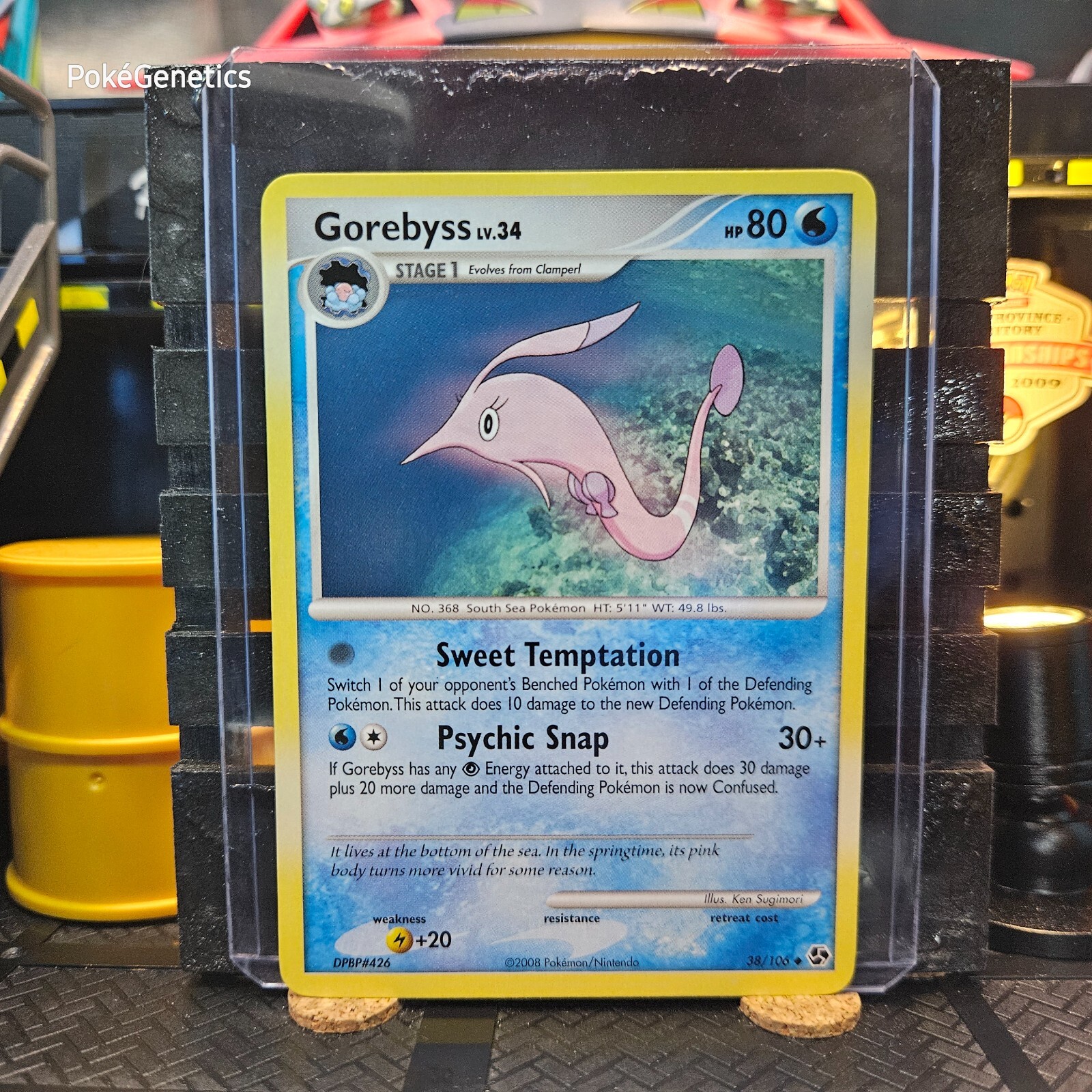 Gorebyss Great Encounters 38/106 Diamond & Pearl Pokémon TCG Uncommon