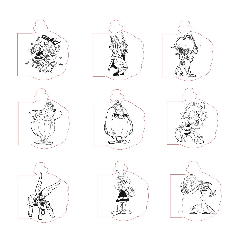 Coloriage Asterix Et Obelix à Imprimer Bloc de Coloriage Gourde Potion Magique 13.5 x 16 cm - Asterix et Obélix | eBay