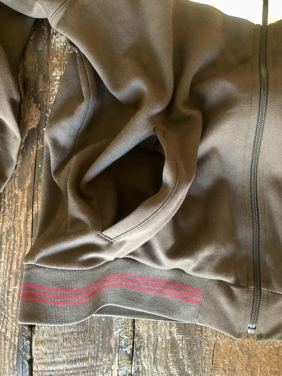 EPIC Quicksilver track jacket brown oversized med… - image 4