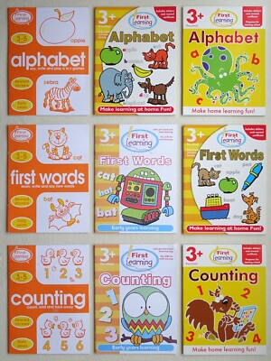 First Learning Pre-School Ages 3 - 5 (Choice of 9)