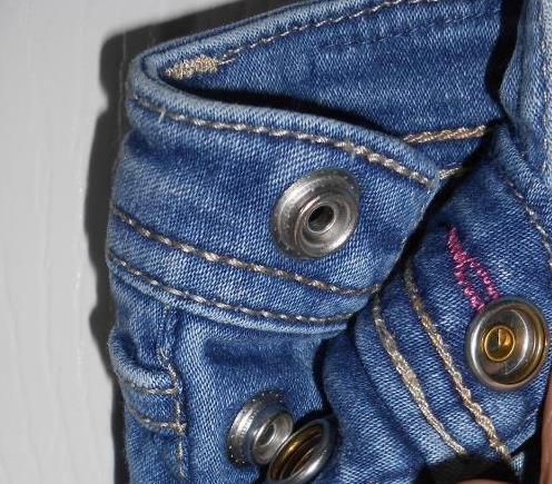 Girls Jordache Overalls Jeans Faded Denim 5 Pocket Stretchy Cotton Blend 5T NEW - Picture 6 of 9