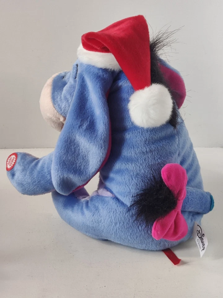 Walt Disney Winnie The Pooh Dancing Christmas Eeyore Plush Ears Not Working - Bild 3 von 4