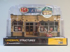WOODLAND SCENICS O SCALE J FRANK'S GROCERY STORE BUILT READY gauge WDS5851 NEW