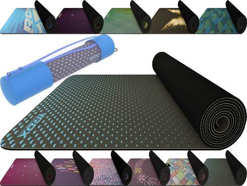 Yoga Mat Thick by RDX, Exercise Mat, Workout Mat, Fitness Mat, Pilates, 6MM - Picture 11 of 98