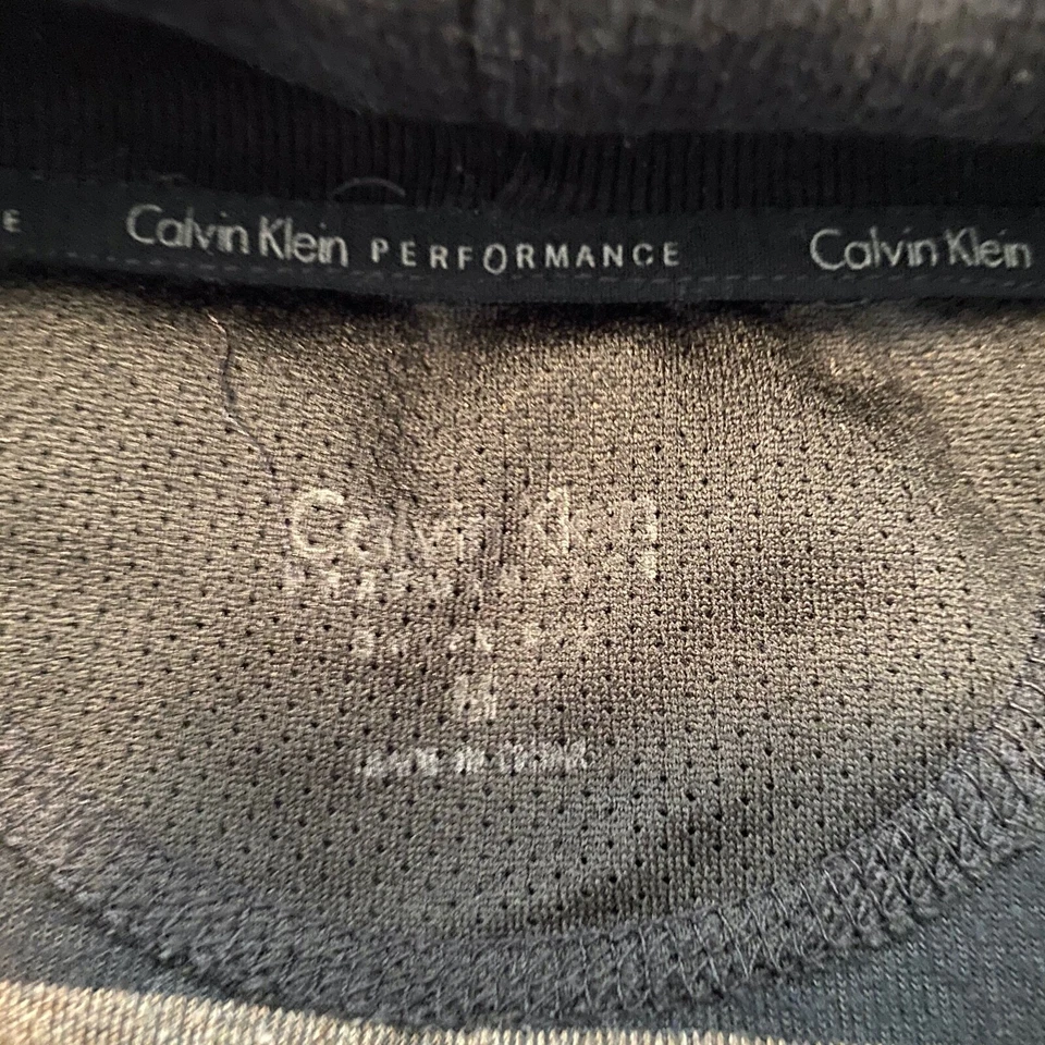 Calvin Klein Womens Sz M Brown & Black Long Sleeve Funnel Neck Sweater EUC - Image 4 of 4